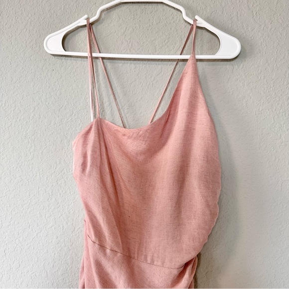 Anthropologie Ruched Asymmetrical Dress NWT - Picture 9 of 15